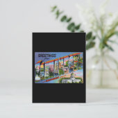 Carte Postale Salutations de Sacramento California (Debout devant)