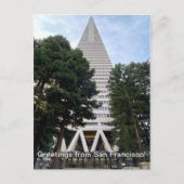 Carte Postale Salutations de San Francisco (Devant)