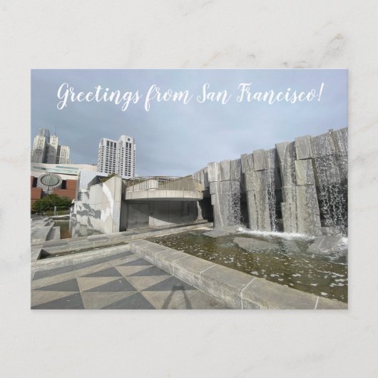 Carte Postale Salutations de San Francisco ! (Devant)