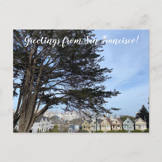 Carte Postale Salutations de San Francisco ! (Devant)