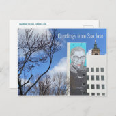 Carte Postale Salutations de San Jose ! (Devant / Derrière)