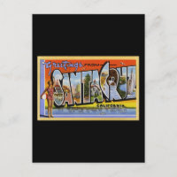 Salutations de Santa Cruz la Californie