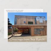 Carte Postale Salutations de Sea Ranch ! (Devant / Derrière)