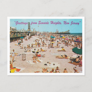 Carte Postale Salutations de Seaside Heights, New Jersey Travel