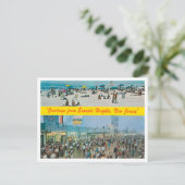 Carte Postale Salutations de Seaside Heights, New Jersey Travel (Debout devant)
