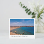 Carte Postale Salutations de Sharm el Sheikh, Egypte (Debout devant)