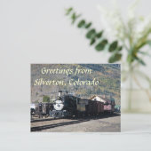 Carte Postale Salutations de Silverton, Colorado (Debout devant)