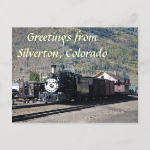Carte Postale Salutations de Silverton, Colorado