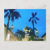 Carte Postale Salutations de Singapour (Devant)