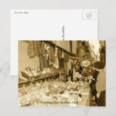 Carte Postale Salutations de Sorrento, Italie (Devant / Derrière)