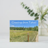 Carte Postale Salutations de Tahoe ! (Debout devant)
