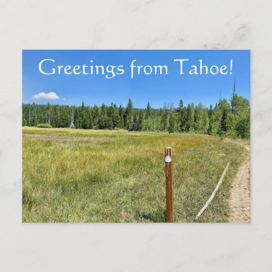 Carte Postale Salutations de Tahoe ! (Devant)