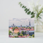 Carte Postale Salutations de Tallinn, Estonie (Debout devant)