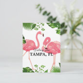 Carte Postale Salutations de Tampa, Floride (Debout devant)