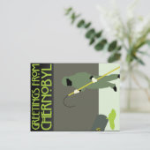 Carte Postale Salutations de Tchernobyl (Debout devant)