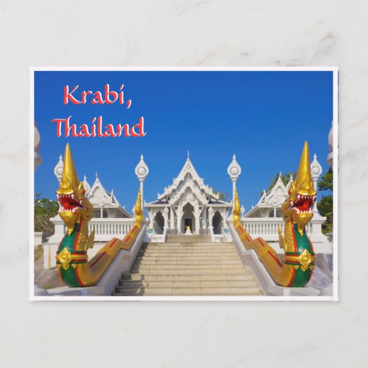 Carte Postale Salutations de Thaïlande (Devant)