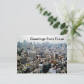 Carte Postale Salutations de Tokyo (Debout devant)