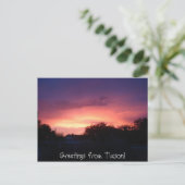 Carte Postale Salutations de Tucson ! (Debout devant)