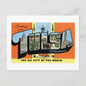 Carte Postale Salutations de Tulsa, Oklahoma ! (Devant)