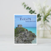 Carte Postale Salutations De Tulum (Debout devant)
