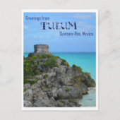 Carte Postale Salutations De Tulum (Devant)