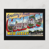 Carte Postale Salutations de Union New Jersey (Devant)