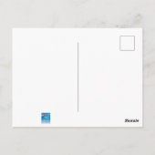 Carte Postale Salutations de vacances (Dos)