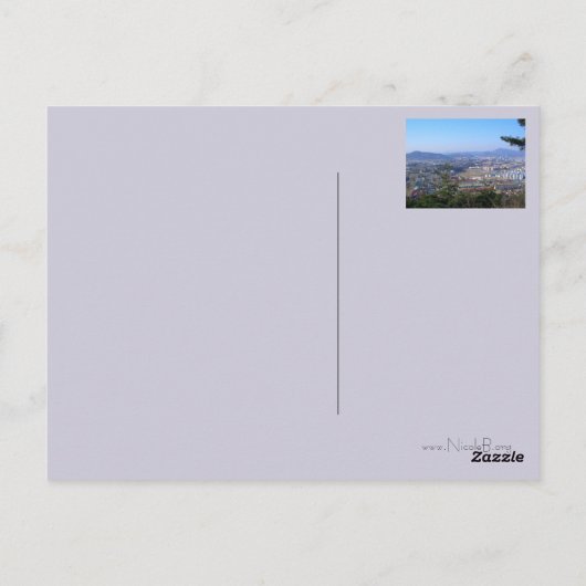 Carte Postale Salutations de Waegwan, Corée du Sud (Dos)