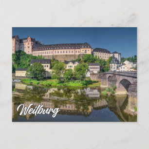 Carte Postale Salutations de Weilburg, Allemagne
