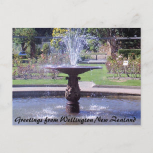 Carte Postale Salutations de Wellington Nouvelle-Zélande