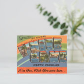 Carte Postale Salutations de White Lake (Debout devant)
