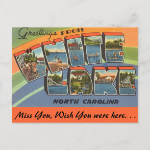 Carte Postale Salutations de White Lake
