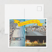 Carte Postale Salutations de Wildwood by the Sea, New Jersey (Devant / Derrière)