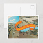 Carte Postale Salutations de Wildwood by the Sea, New Jersey (Devant / Derrière)