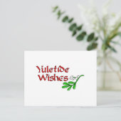 Carte Postale Salutations de Yuletide (Debout devant)
