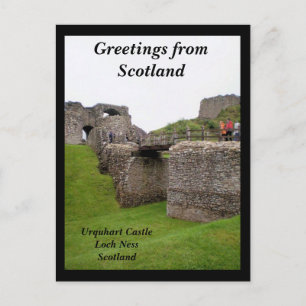 Carte Postale Salutations d'Ecosse