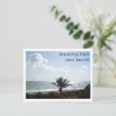 Carte Postale Salutations depuis Vero Beach ! (Debout devant)