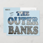 Carte Postale Salutations Des Banques Extérieures (Devant / Derrière)