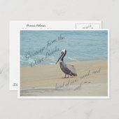 Carte Postale Salutations des banques extérieures OBX NC (Devant / Derrière)