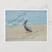 Carte Postale Salutations des banques extérieures OBX NC (Devant)