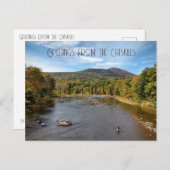 Carte Postale Salutations Des CatSkills (Devant / Derrière)