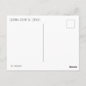 Carte Postale Salutations Des CatSkills (Dos)