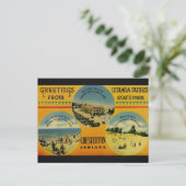 Carte Postale Salutations des dunes ! (Debout devant)