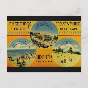 Carte Postale Salutations des dunes !