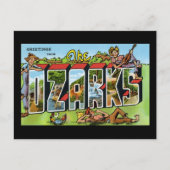 Carte Postale Salutations des Ozarks (Devant)