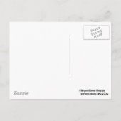 Carte Postale Salutations des Poconos !Bois de Snowy Pocono (Dos)