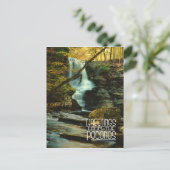 Carte Postale Salutations des Poconos ! Fulmer Falls (Debout devant)