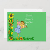 Carte Postale Salutations d'été Pagan (Devant / Derrière)