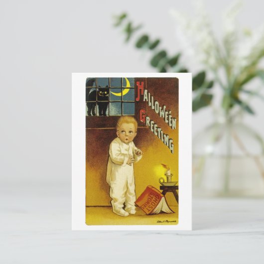 Carte Postale Salutations d'Halloween (Debout devant)