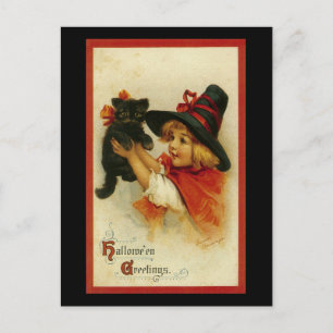 Carte Postale Salutations d'Halloween